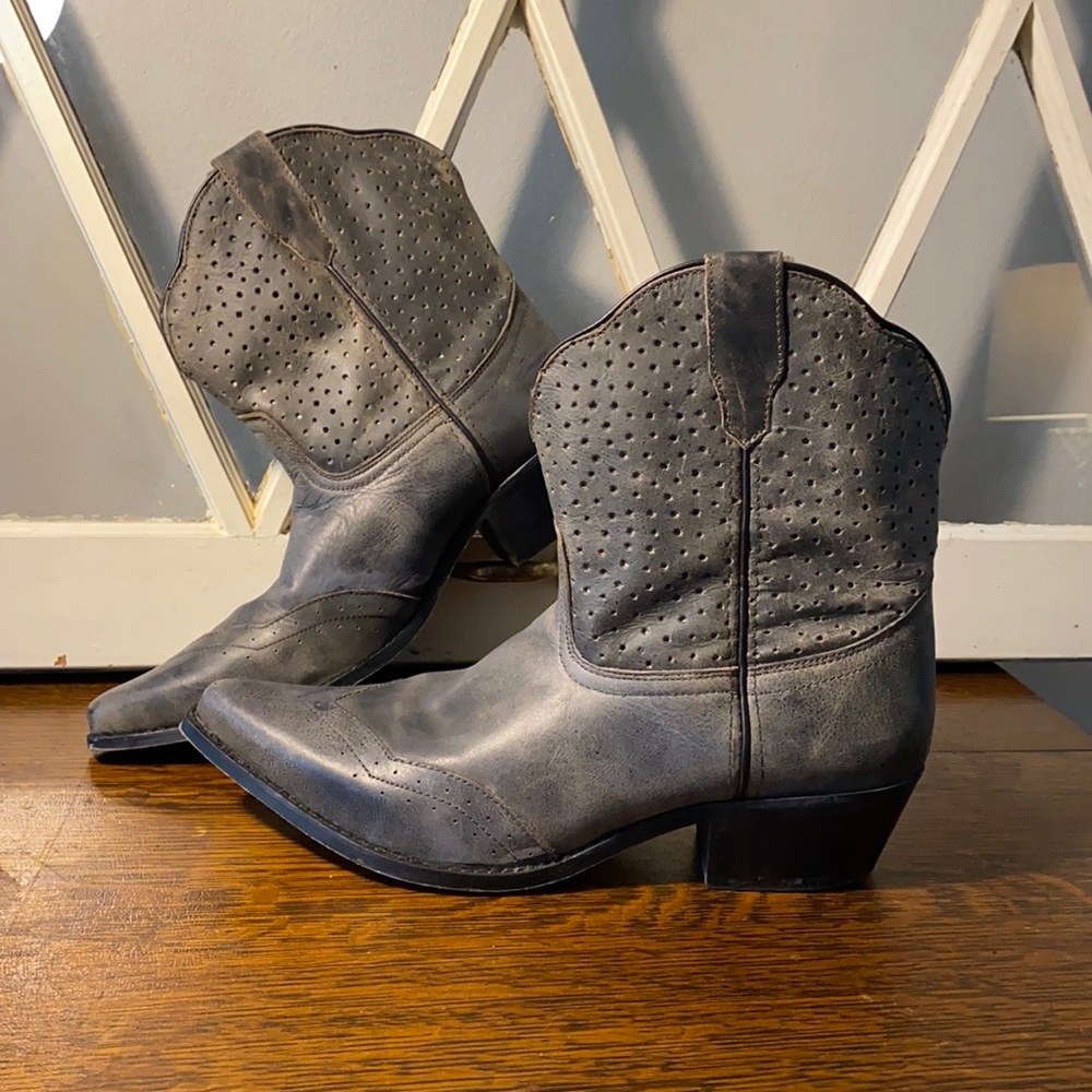 Leather Sz 10 (Womens) Western boots